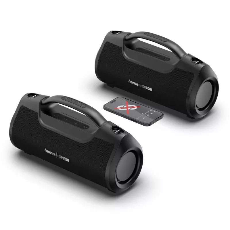 Hama Mate Pro MK II Altavoz portátil estéreo negro 60 W
