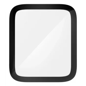 Hama Super Hybrid Lámina protectora de pantalla negro, transparente tereftalato de polietileno reciclado (rPET)