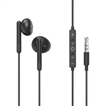 Hama Noble Auricular con cable in-ear llamadas/música negro