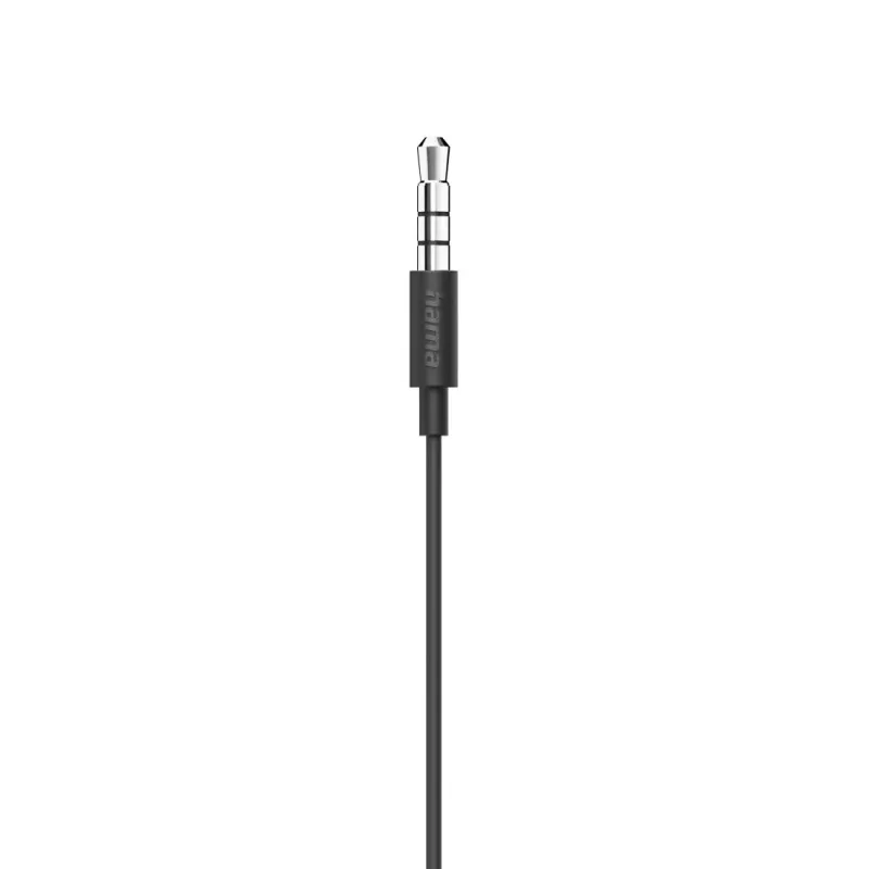 Hama Noble Auricular con cable in-ear llamadas/música negro