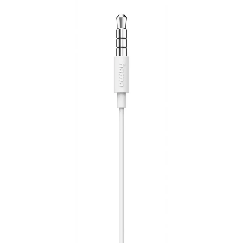 Hama Noble Auricular con cable in-ear llamadas/música blanco
