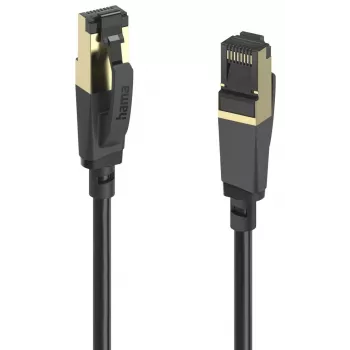 Hama 00202000 Cable de red negro 0,5 m Cat8 S/FTP (S-STP)