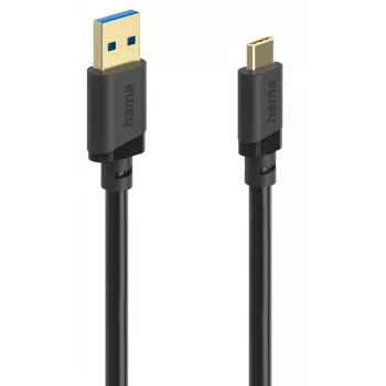 Hama 00202005 Cable USB USB 3.2 Gen 1 (3.1 Gen 1) 0,75 m USB A USB C negro