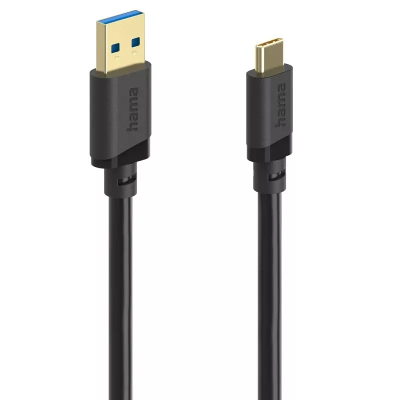 Hama 00202005 Cable USB USB 3.2 Gen 1 (3.1 Gen 1) 0,75 m USB A USB C negro