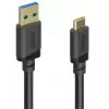 Hama 00202005 Cable USB USB 3.2 Gen 1 (3.1 Gen 1) 0,75 m USB A USB C negro
