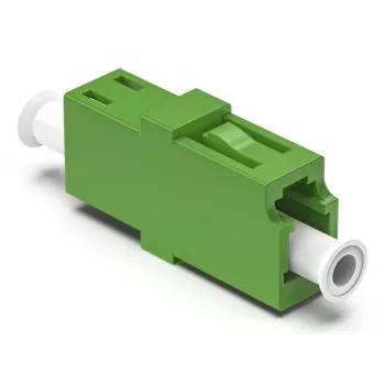 Hama 00200801 Adaptador de fibra óptica LC/APC 1 ud. verde
