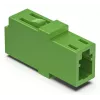 Hama 00200801 Adaptador de fibra óptica LC/APC 1 ud. verde