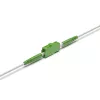 Hama 00200801 Adaptador de fibra óptica LC/APC 1 ud. verde