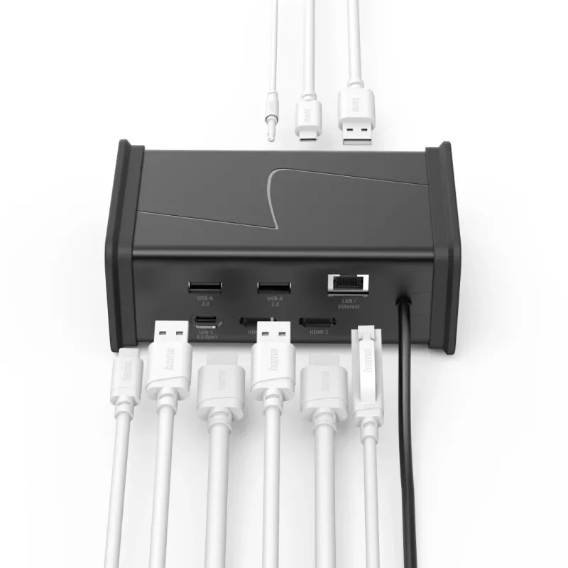 Hama 00200150 Hub de interfaces USB Type-C 5000 Mbit/s