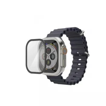 Hama Super Hybrid Lámina protectora de pantalla negro, transparente tereftalato de polietileno reciclado (rPET)