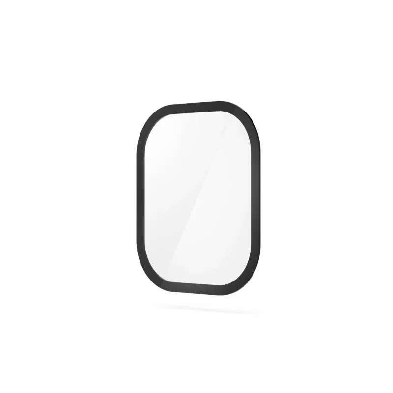 Hama Super Hybrid Lámina protectora de pantalla negro, transparente tereftalato de polietileno reciclado (rPET)