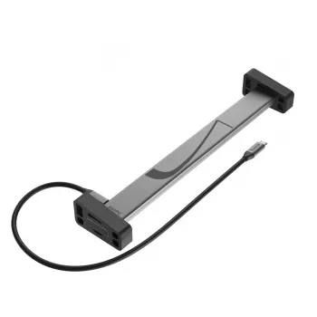 Hama 00200149 Dock para portátil/replicador de puertos docking negro, gris