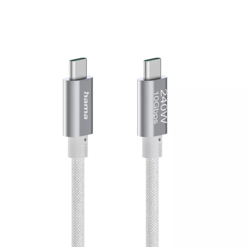Hama Cable USB Full-Featured USB 3.2 Gen 2 (3.1 Gen 2) 1,5 m USB C blanco