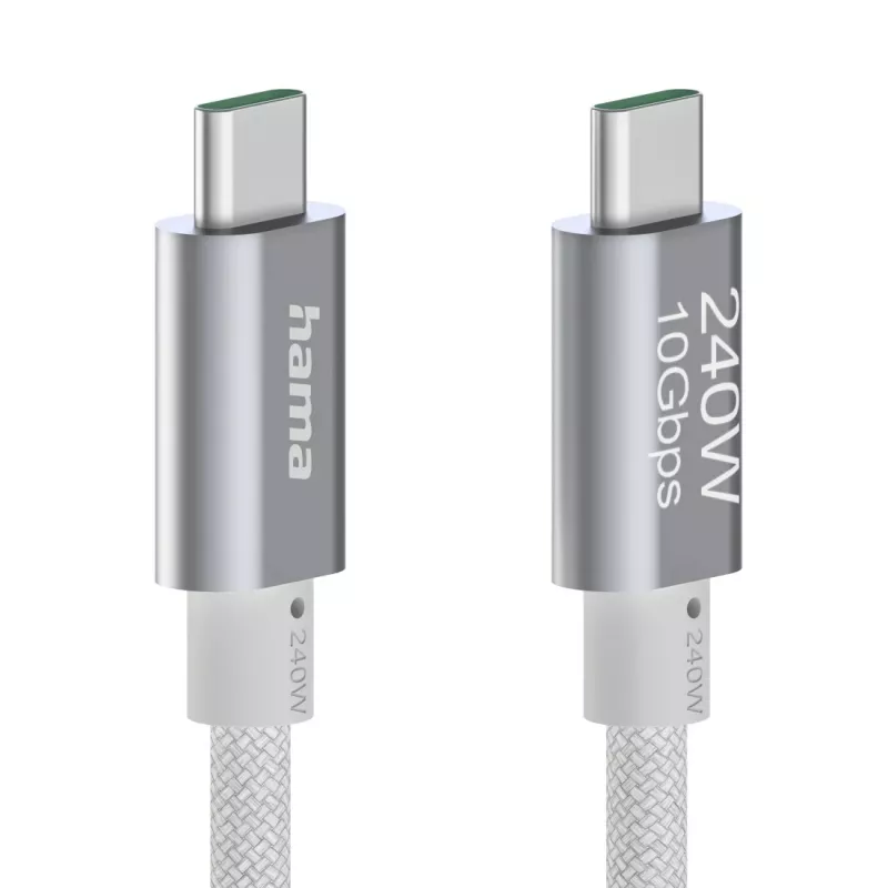 Hama Cable USB Full-Featured USB 3.2 Gen 2 (3.1 Gen 2) 1,5 m USB C blanco