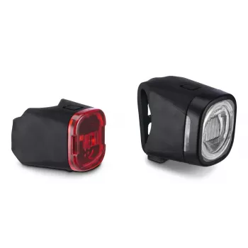 Hama 00185837 Luz de bicicleta luz trasera + luz delantera (set) LED