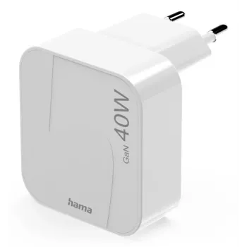 Hama 00125148 cargador móvil smartphone, tablet blanco AC carga rápida interior