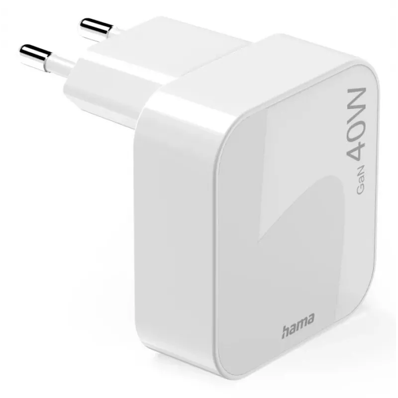 Hama 00125148 cargador móvil smartphone, tablet blanco AC carga rápida interior