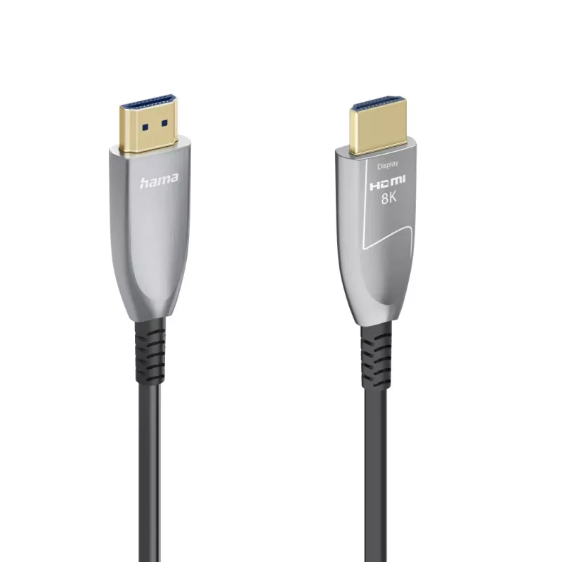 Hama 00202036 cable HDMI 15 m HDMI Type-A (estándar) negro, gris, plata