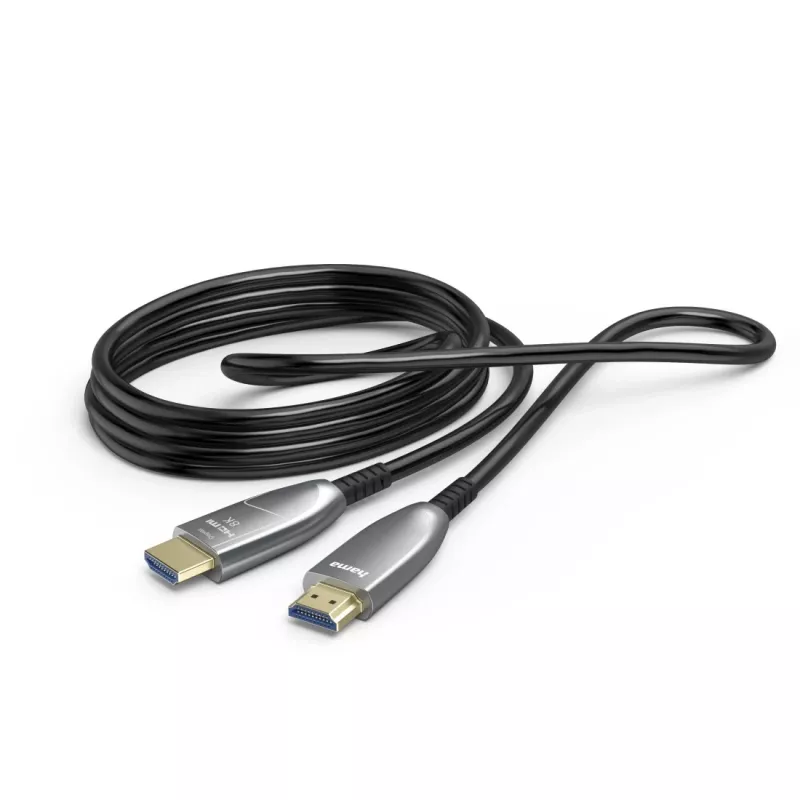 Hama 00202036 cable HDMI 15 m HDMI Type-A (estándar) negro, gris, plata