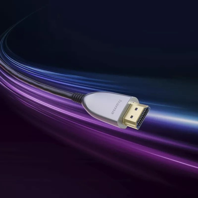 Hama 00202037 cable de fibra óptica HDMI AOC Ultra High Speed, 8K, 20 m