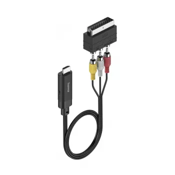 Hama 00205775 adaptador de cable de vídeo HDMI Type-A (estándar) SCART (21 polos) negro