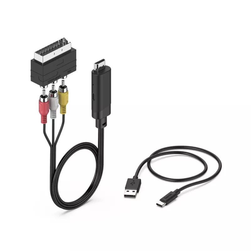 Hama 00205775 adaptador de cable de vídeo HDMI Type-A (estándar) SCART (21 polos) negro