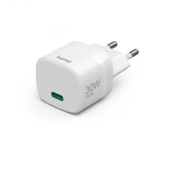 Hama 00201964 cargador móvil smartphone, tablet, powerbank, auriculares blanco AC carga rápida para interior