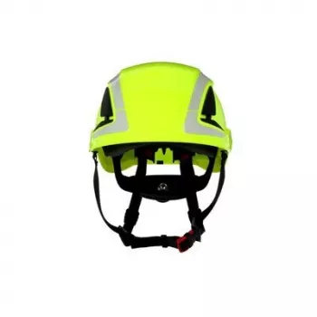 3M X5014V-CE casco de seguridad, ventilado, sensor UV, reflectante, verde neón