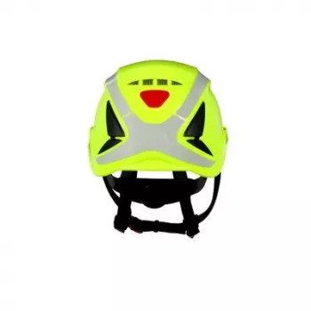 3M X5014V-CE casco de seguridad, ventilado, sensor UV, reflectante, verde neón
