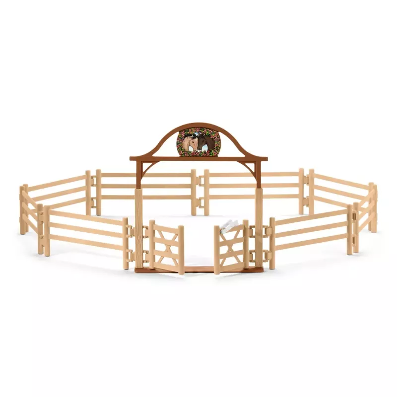Paddock con puerta de entrada Schleich HORSE CLUB 42434