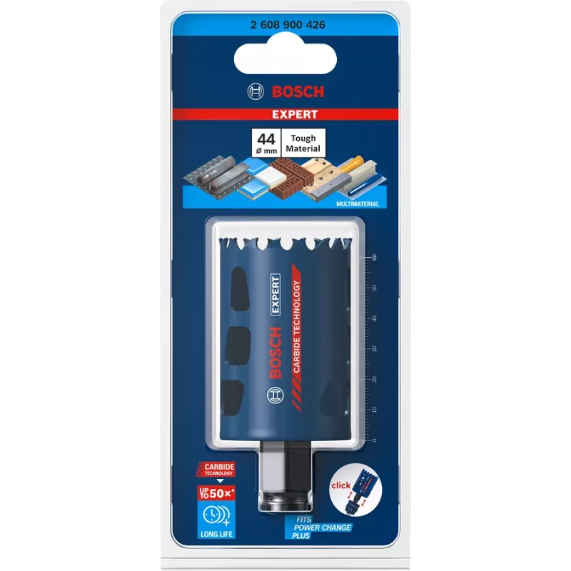 Sierra de corona Bosch Expert 2 608 900 426 4,4 cm para taladro