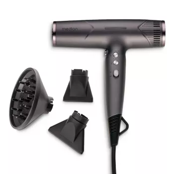 Secador de pelo MEDION LIFE HD2 1740 W, negro, temp. máx. 95 °C, cable de 1,8 m