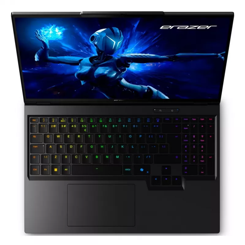 ERAZER Beast 16 X1 Intel Core Ultra 9 275HX portátil 40,6 cm (16 inch) Quad HD+ 32 GB DDR5-SDRAM 2 TB SSD NVIDIA GeForce RTX 5080 Wi-Fi 6E (802.11ax) Windows 11 Home negro