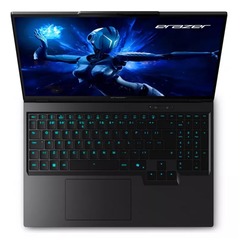 ERAZER Beast 16 X1 Intel Core Ultra 9 275HX portátil 40,6 cm (16 inch) Quad HD+ 32 GB DDR5-SDRAM 2 TB SSD NVIDIA GeForce RTX 5080 Wi-Fi 6E (802.11ax) Windows 11 Home negro