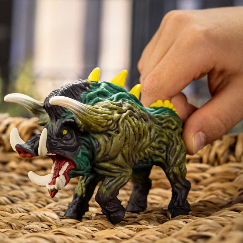 schleich ELDRADOR CREATURES jabalí de la selva, 7 años, multicolor, plástico