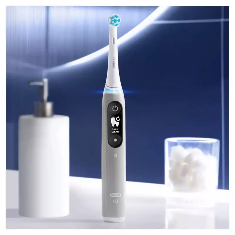 Braun iO Serie 6 Cepillo de dientes eléctrico vibratorio para adultos Gris