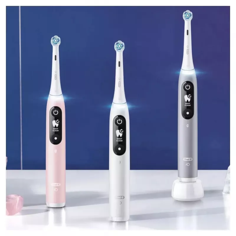Braun iO Serie 6 Cepillo de dientes eléctrico vibratorio para adultos Gris