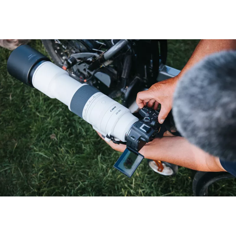 Canon RF 200-800 mm F6.3-9 IS USM Teleobjetivo, Negro/Blanco