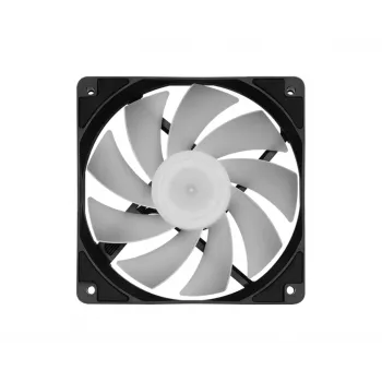 Ventilador de caja MSI MAG F120 ARGB — 120 mm, 1300 rpm, rodamiento hidráulico, negro