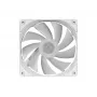 Ventilador de caja para ordenador MSI MAG F120 ARGB WHITE — 120 mm, 1300 RPM, rodamiento hidráulico