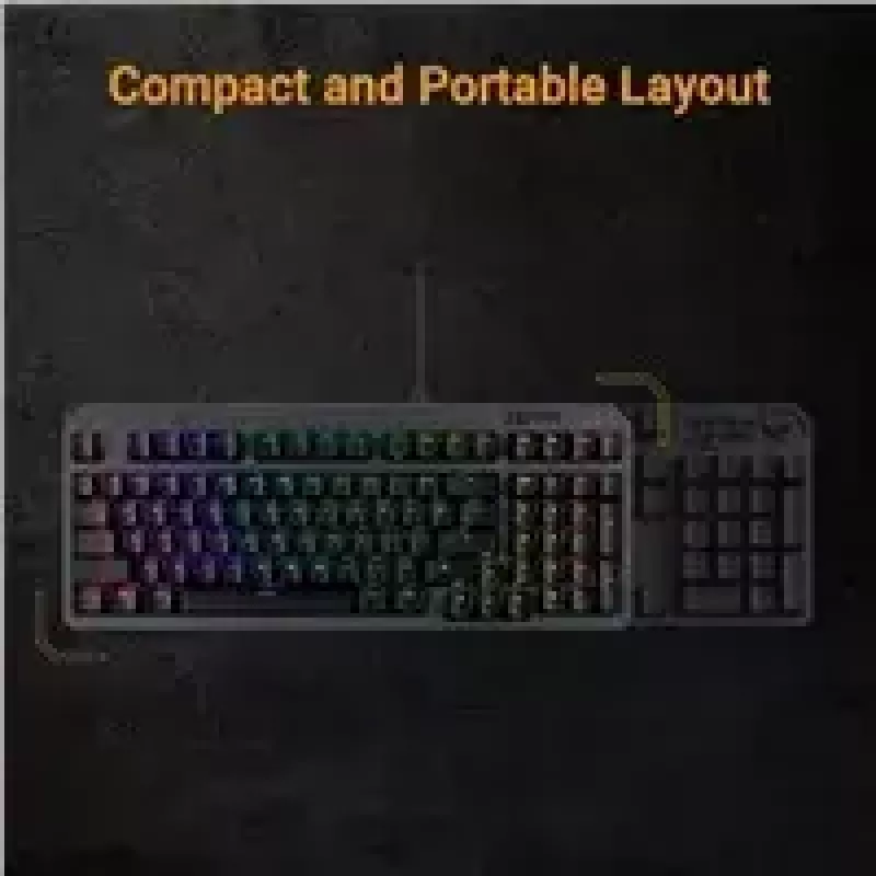 Teclado gaming mecánico ASUS TUF Gaming K3 Gen II Iluminación RGB
