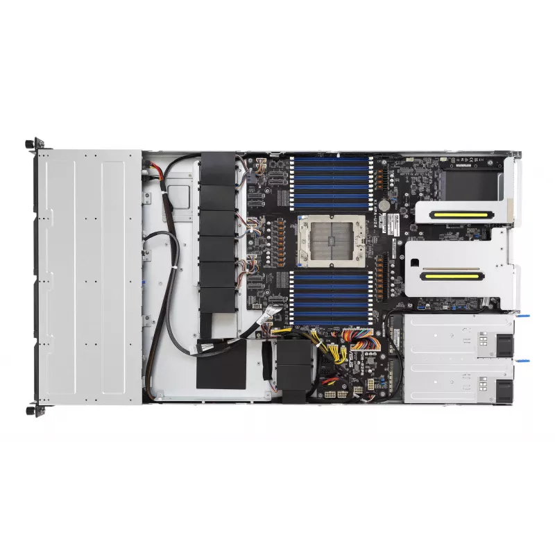ASUS RS501A-E12-RS4 LGA 6096 Rack (1U) Negro, Plateado