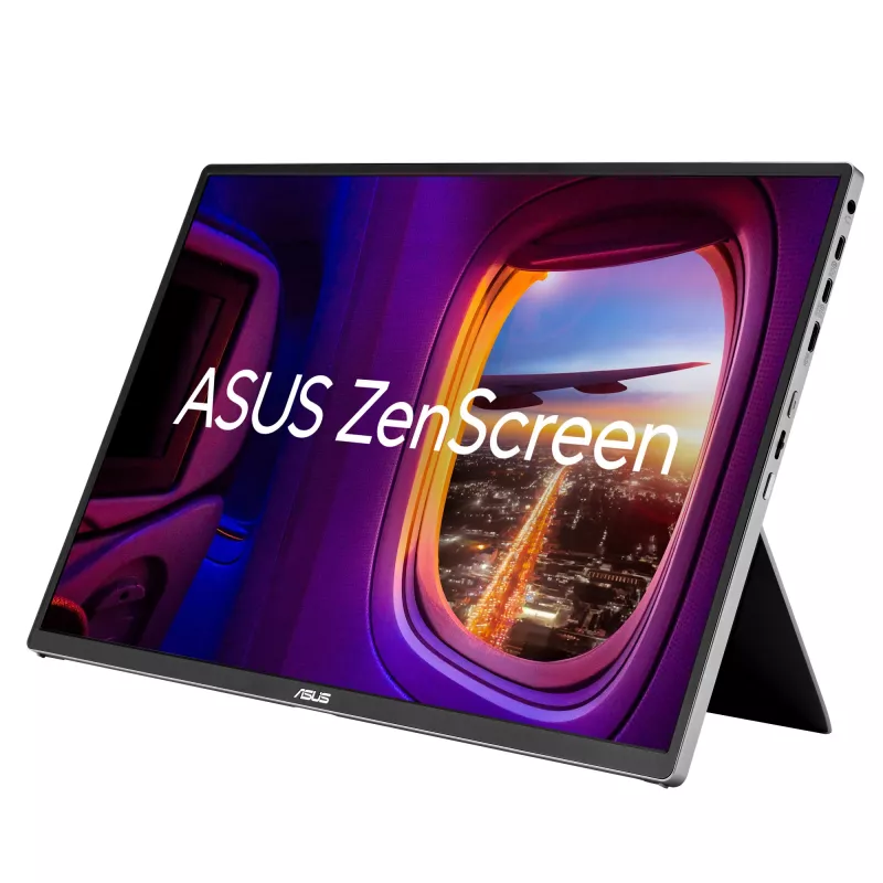 ASUS ZenScreen OLED MQ16FC Monitor de ordenador 40,6 cm (16 inch) 1920 x 1200 píxeles WUXGA Plateado