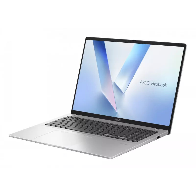 Portátil ASUS Vivobook 16 M1607KA-MB186W — AMD Ryzen AI 5 330, 16 inch WUXGA, 16 GB DDR5, 512 GB SSD, Windows 11 Home, Plateado