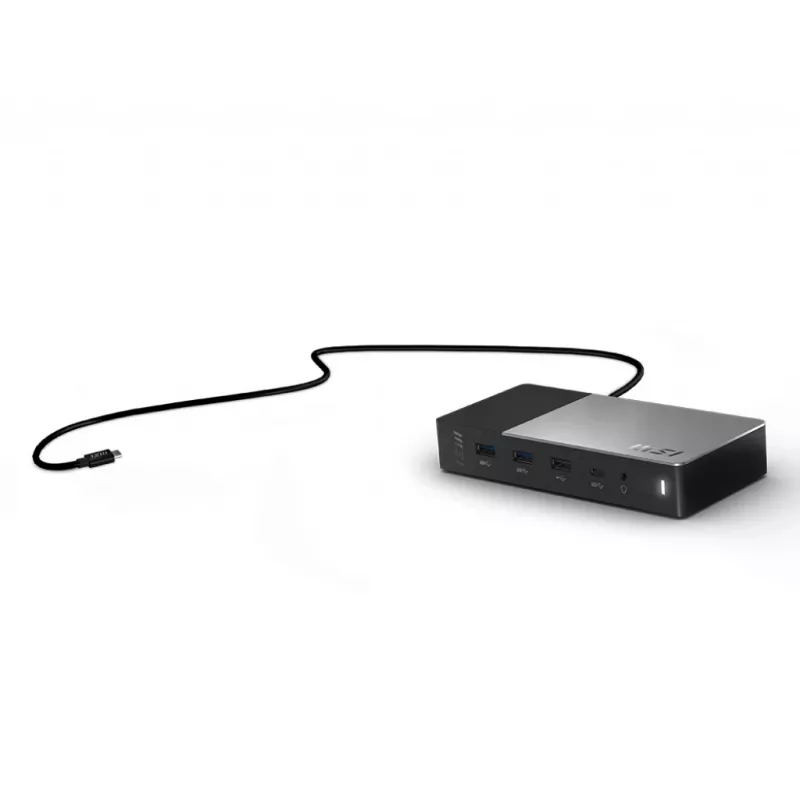 MSI USB-C Docking Station Gen 2 USB 3.2 Gen 2 (3.1 Gen 2) Type-C Negro