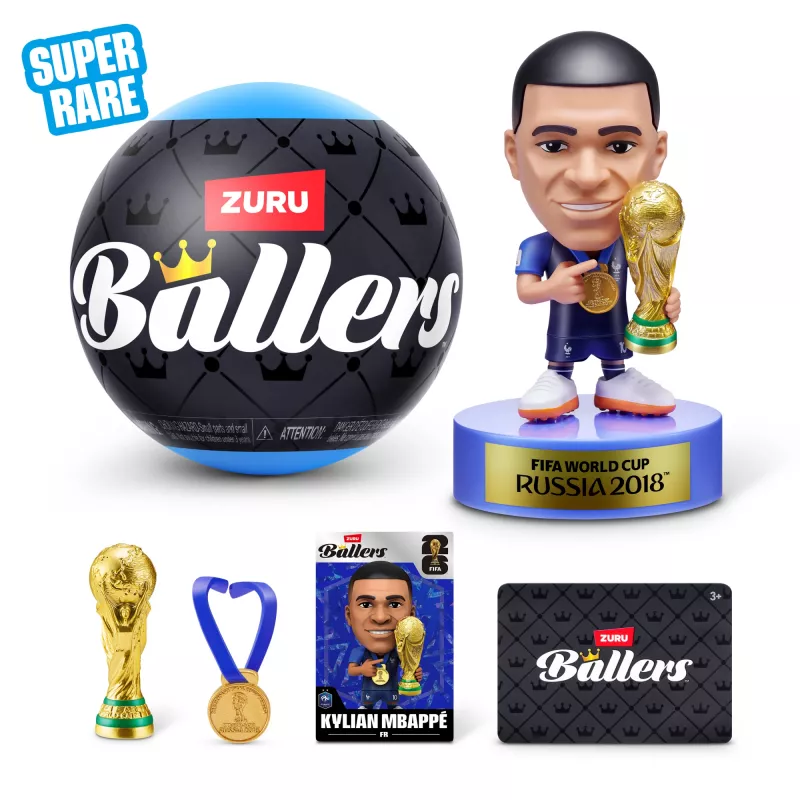 ZURU FIFA WORLD CUP 2026™ Ballers Series 1, 3 año(s), FIFA, Negro