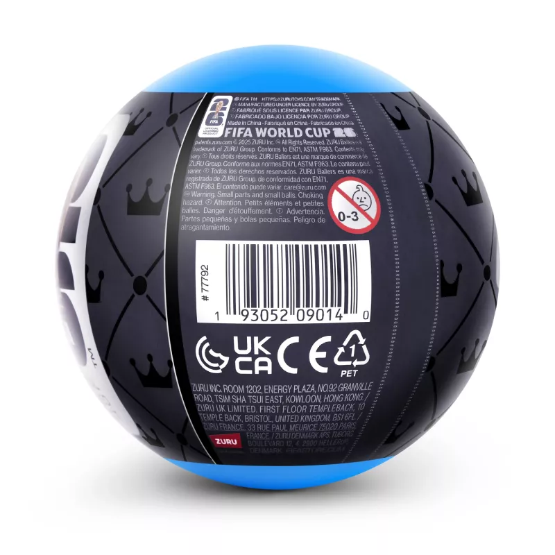 ZURU FIFA WORLD CUP 2026™ Ballers Series 1, 3 año(s), FIFA, Negro