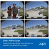 TP-Link Tapo Video Doorbell Camera 1 × D235, 1 × D100C, Negro, Blanco, IP66, 130°, IR, pared, CE, RoHS, RCM,R-NZ,FCC, EAC, Triman, UKCA