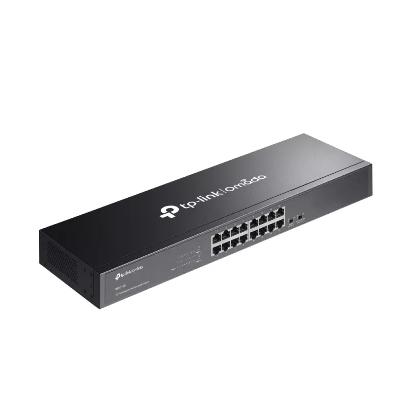 Switch de red TP-Link Omada DS1016G Unmanaged Gigabit Ethernet (10/100/1000) 1U Negro