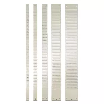 Paneles de planificación Nobo T-Card Tamaño 4, Gris, 128 mm, 655 mm, 407 g, 130 mm, 655 mm